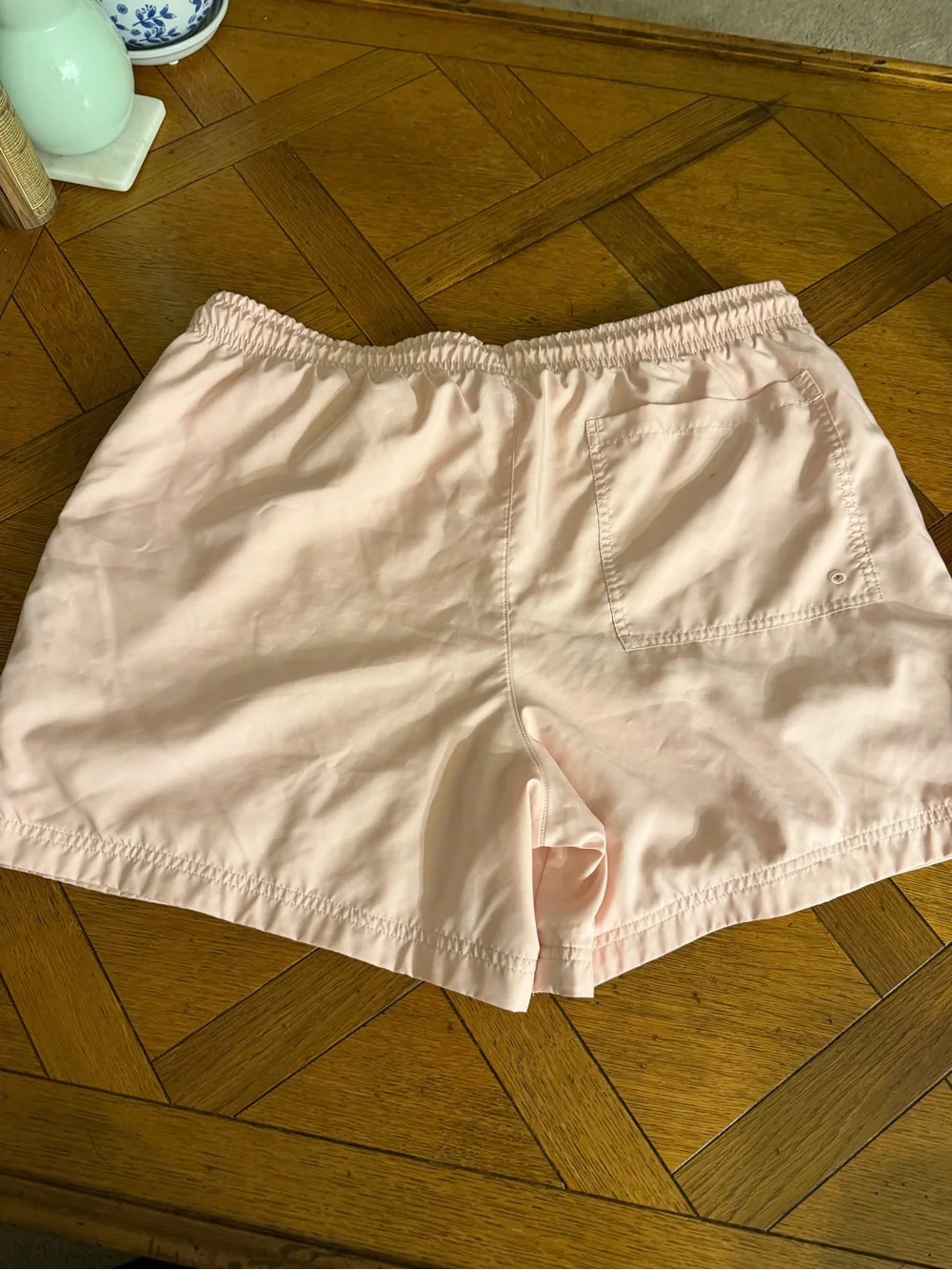Jordan Men’s XXL Pink Lined Swim Trunks Athletic Gym Shorts Jumpman